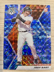 2021 Panini Mosaic Blue Camo Prizm RC #212 Joey Bart San Francisco